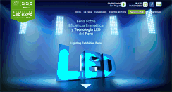 Desktop Screenshot of ledexpoperu.com